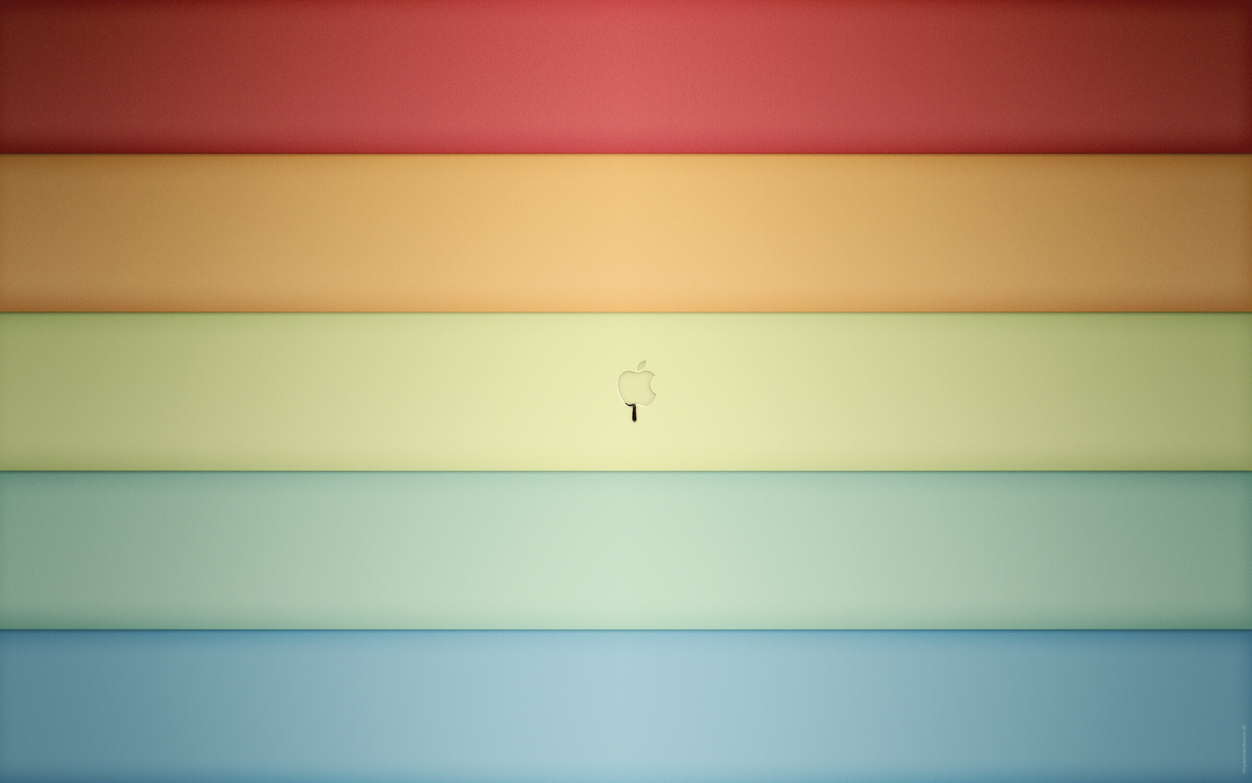 Apple Color Shades for 2560 x 1600 widescreen resolution