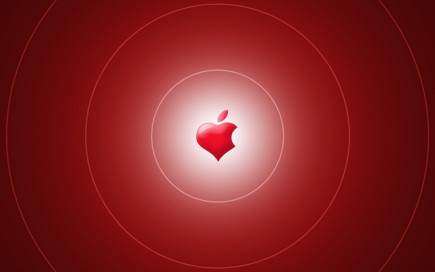 Apple Heart for 1440 x 900 widescreen resolution