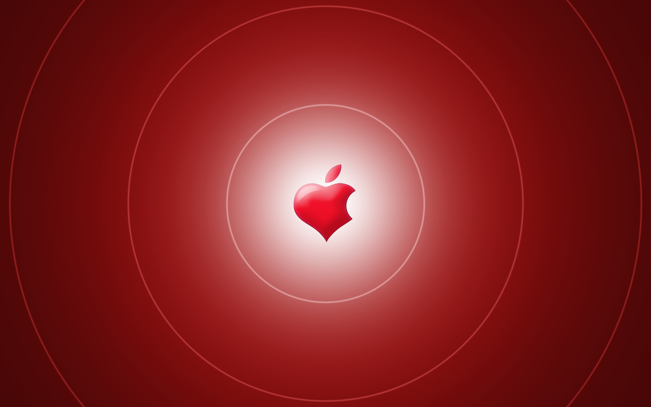 Apple Heart for 2560 x 1600 widescreen resolution