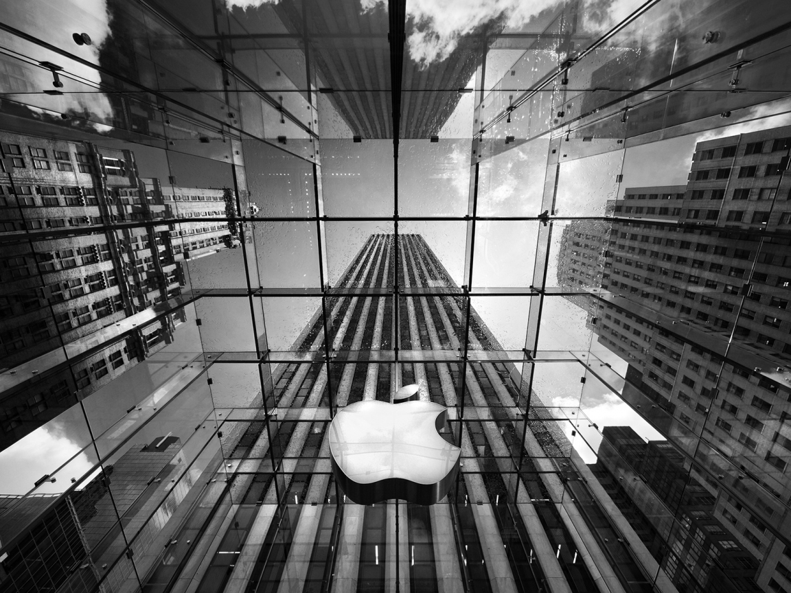 Apple in big Apple for 1152 x 864 resolution