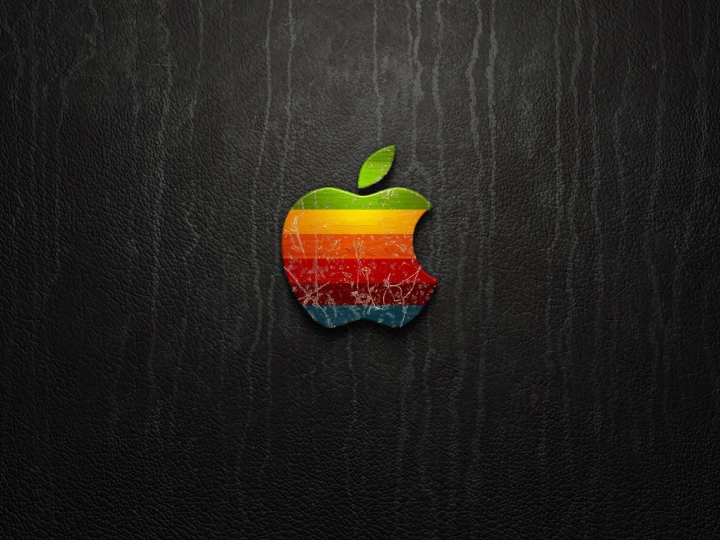 Apple Leather for 1024 x 768 resolution