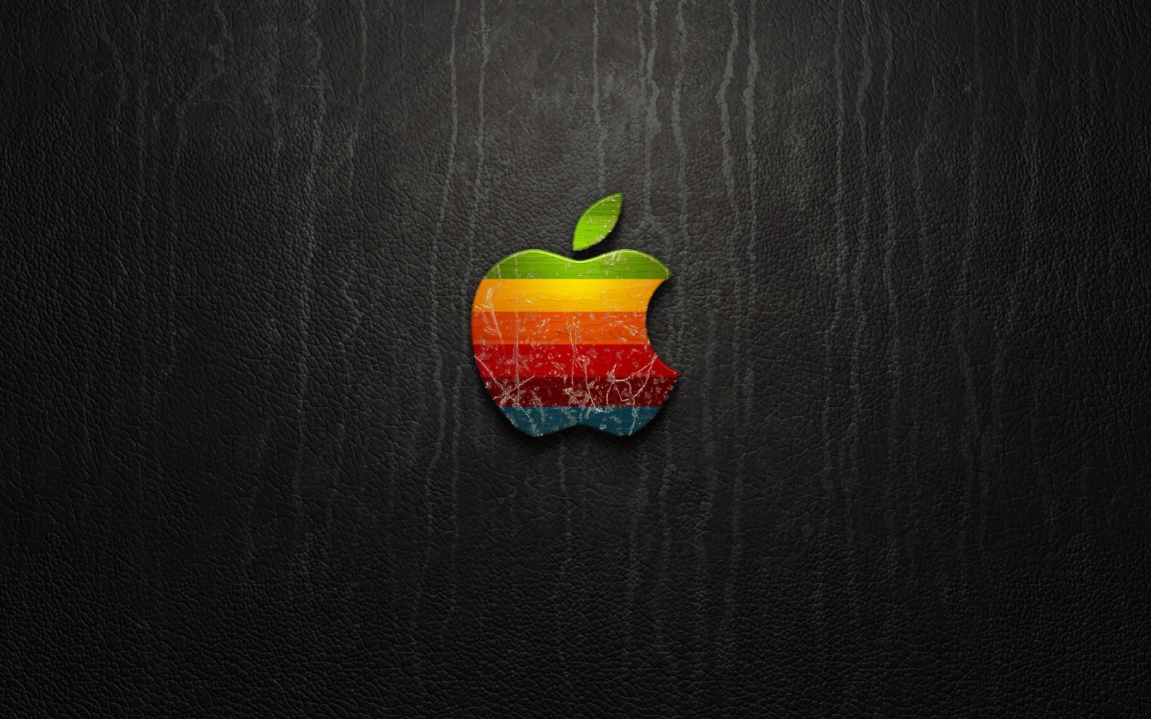 Apple Leather for 1680 x 1050 widescreen resolution