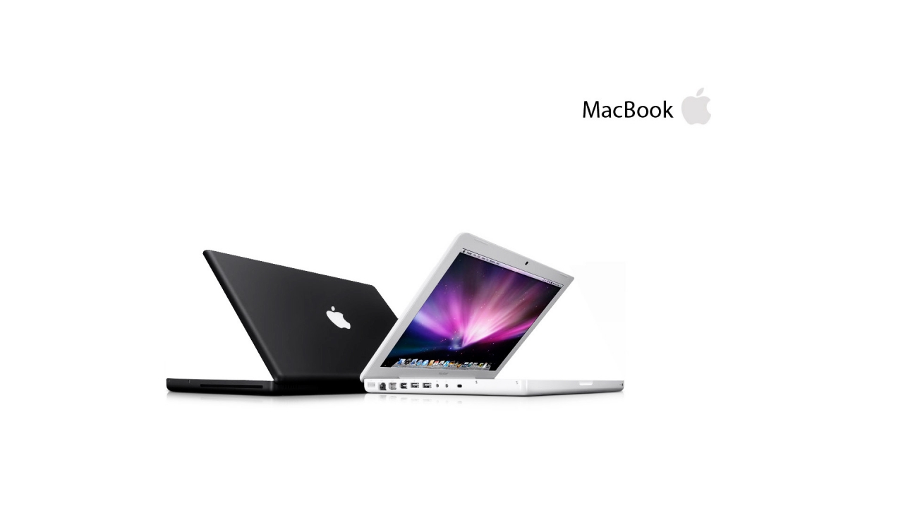 Apple MacBook for 1280 x 720 HDTV 720p resolution
