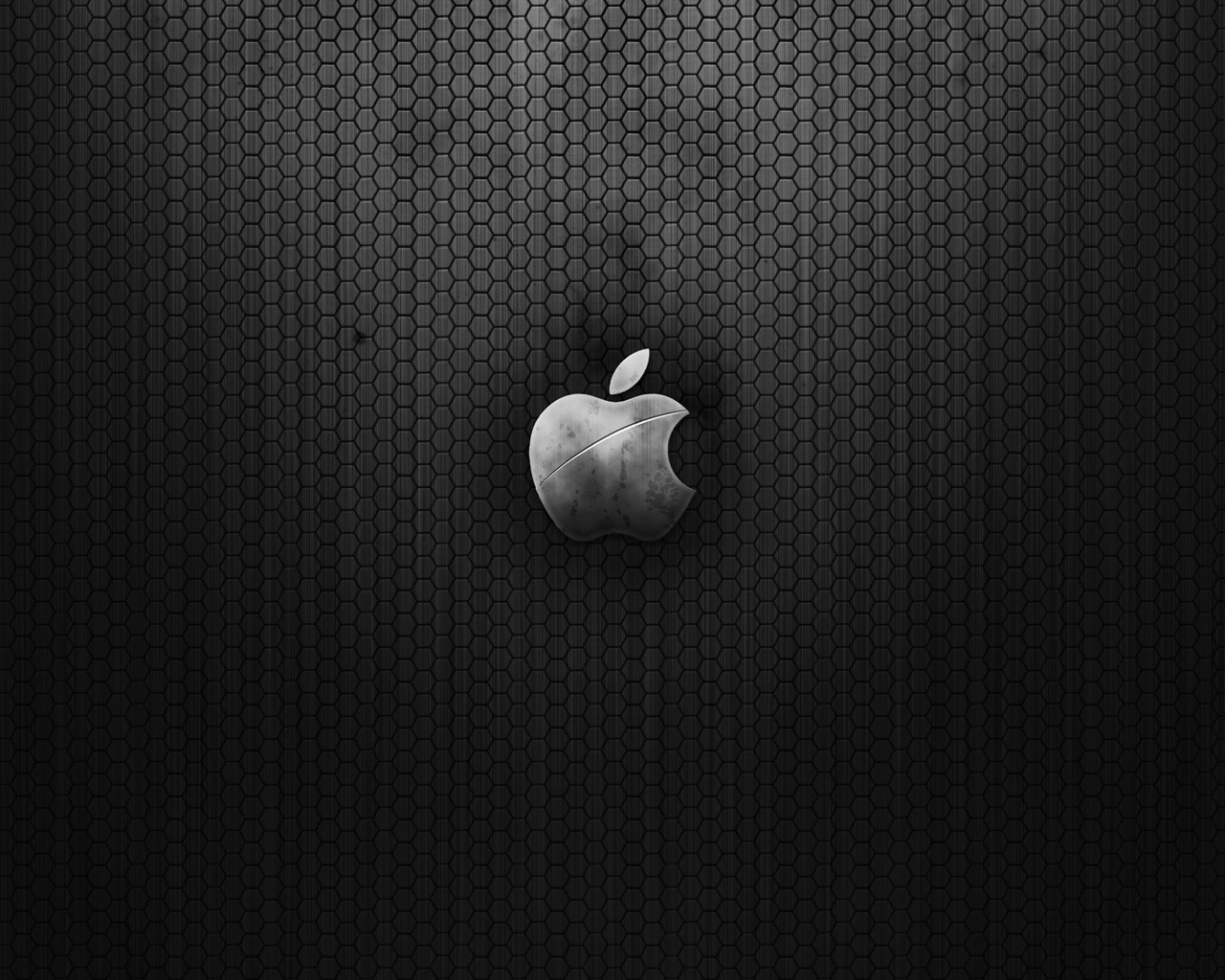 Apple Metal Carbon Fiber 1280 x 1024 Wallpaper