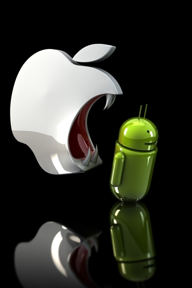 Apple Ready To Eat Android for 640 x 960 iPhone 4 resolution