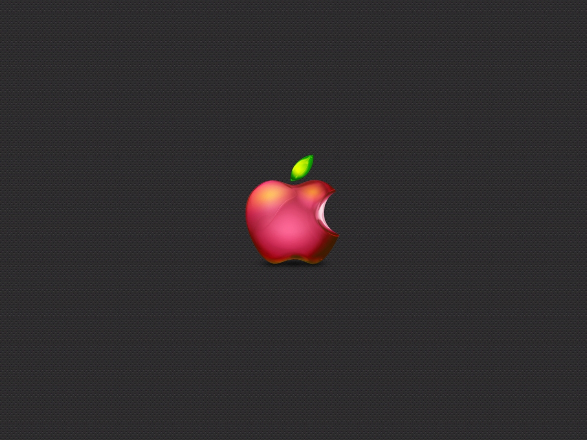 Apple Red Color for 1152 x 864 resolution