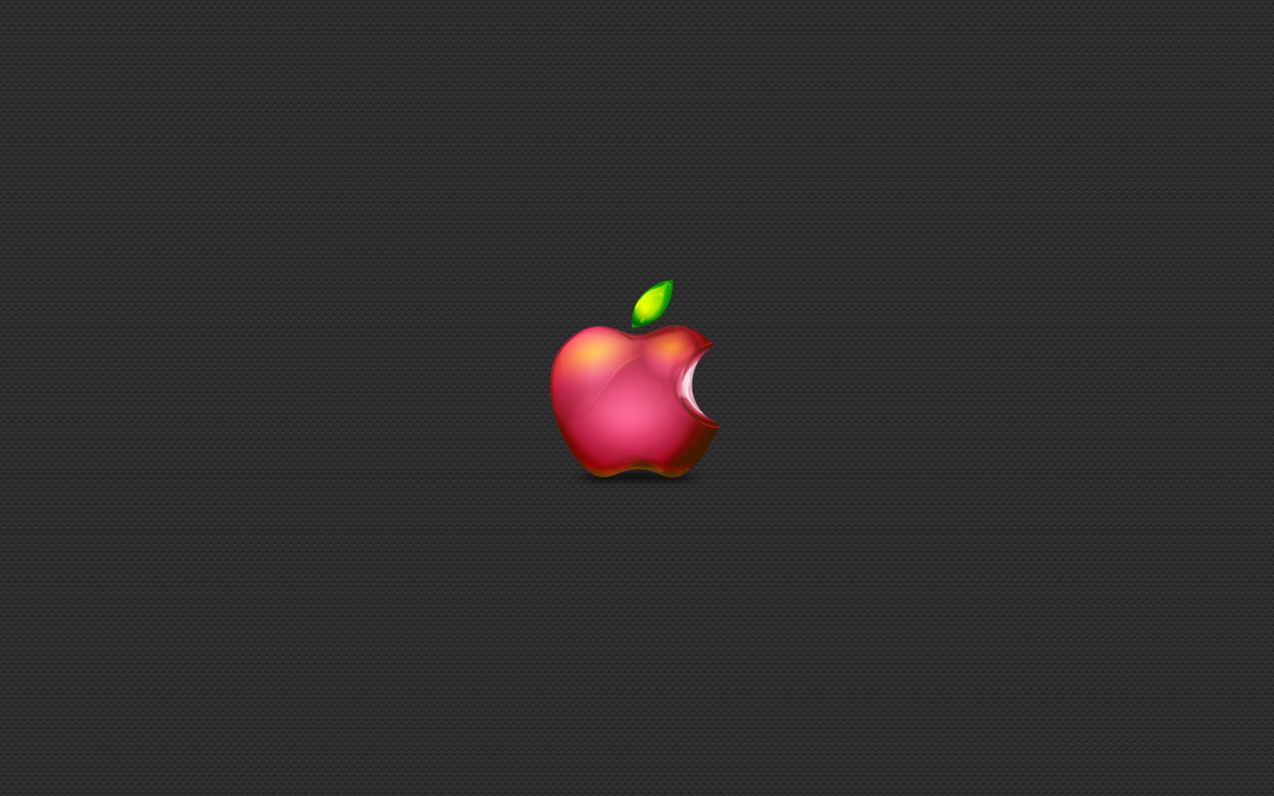 Apple Red Color for 1440 x 900 widescreen resolution