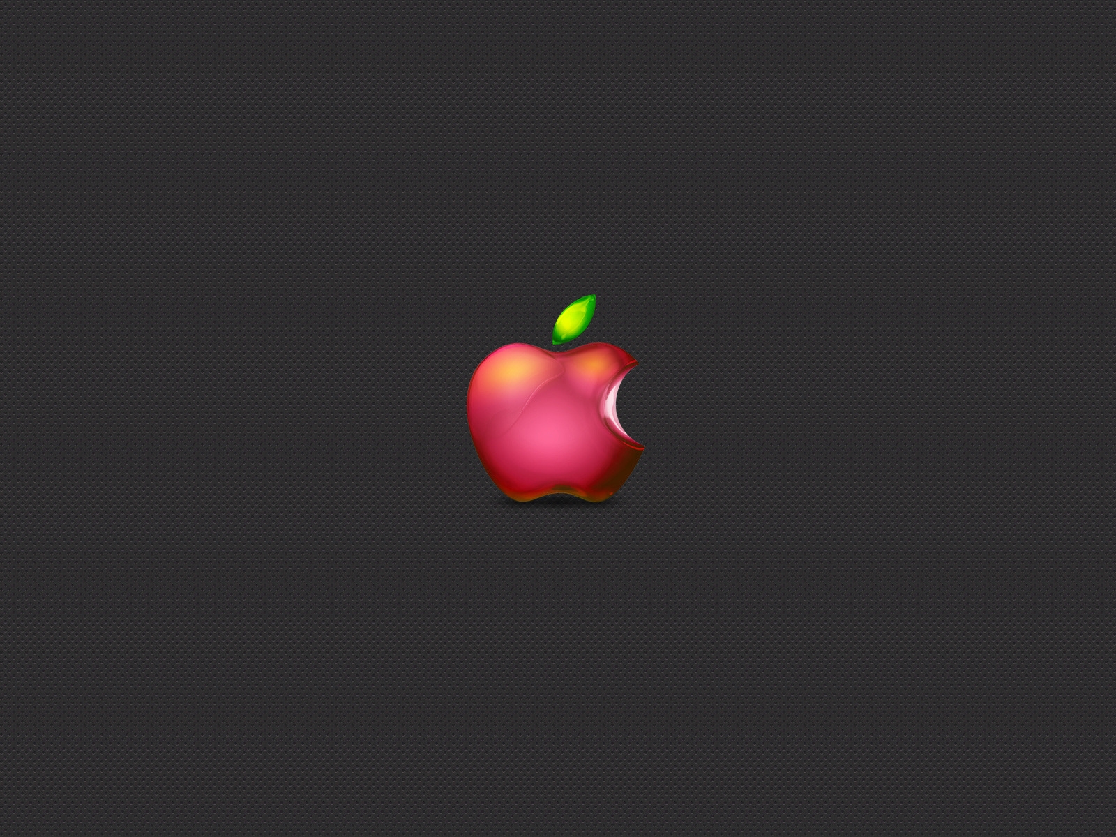Apple Red Color for 1600 x 1200 resolution