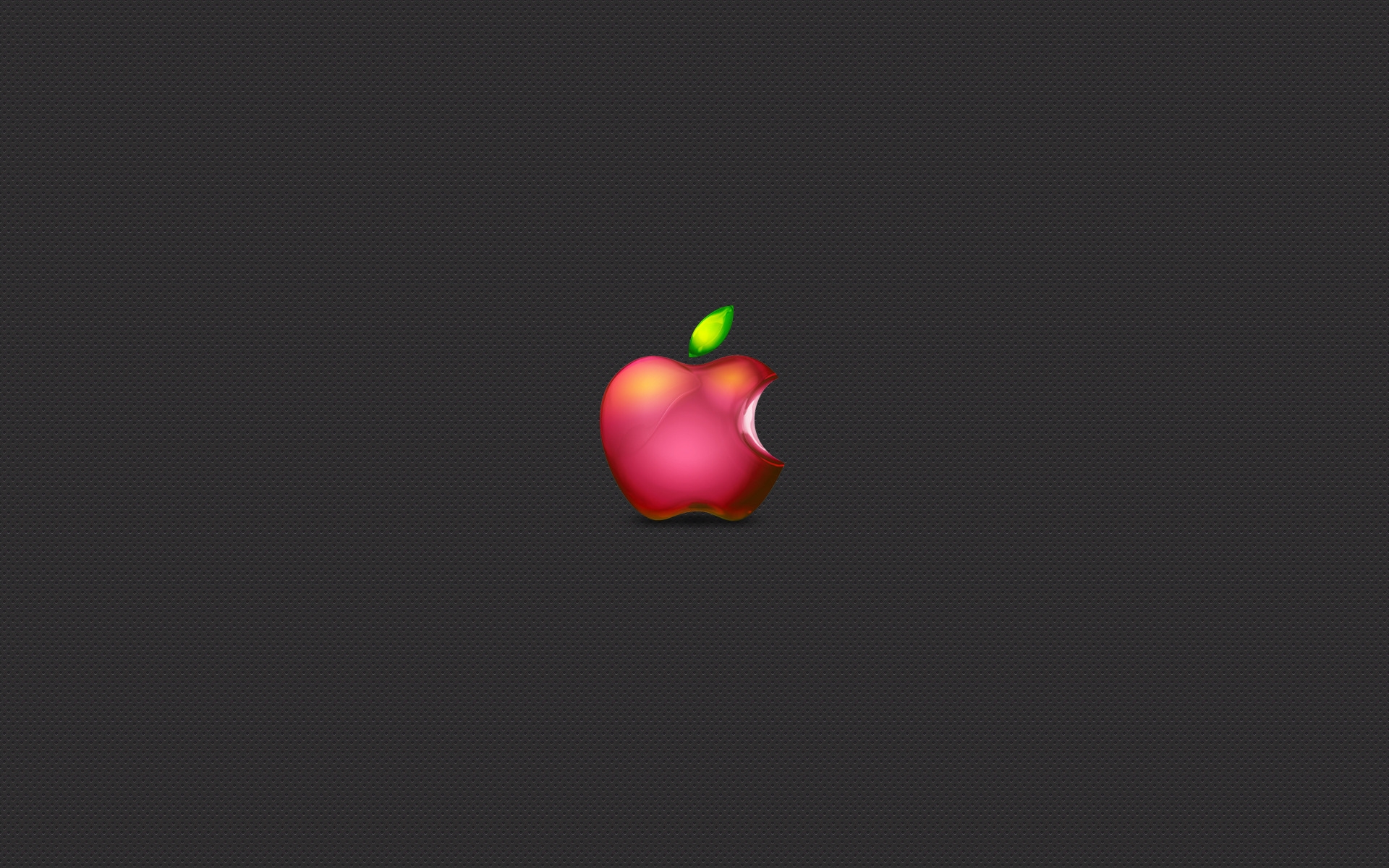 Apple Red Color for 1920 x 1200 widescreen resolution