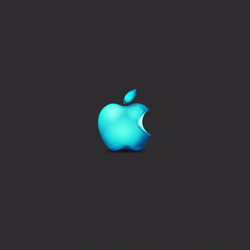 Apple Seablue Color 1024 x 1024 iPad Wallpaper