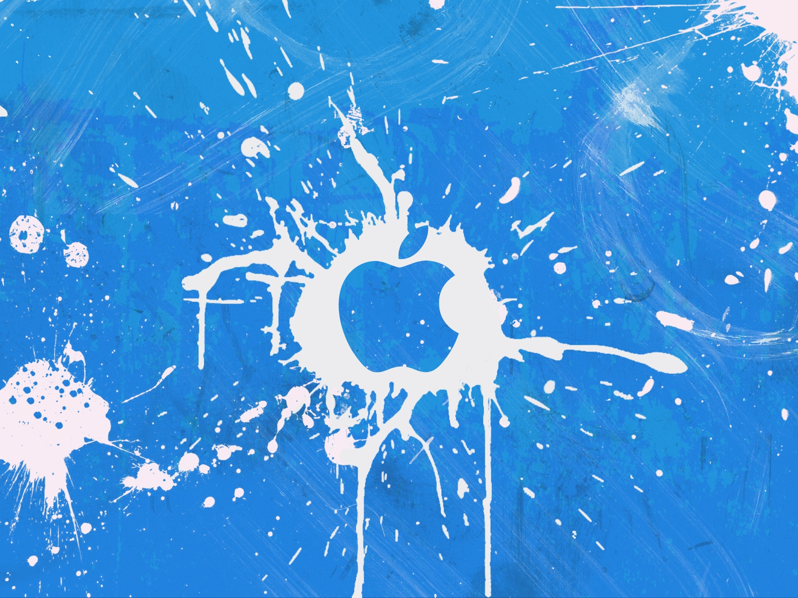 Apple Splashero 2 Blue for 1600 x 1200 resolution