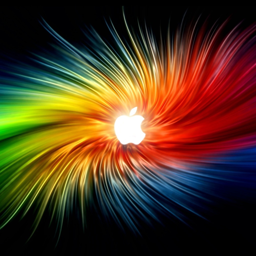 Apple Swirl for 1024 x 1024 iPad resolution