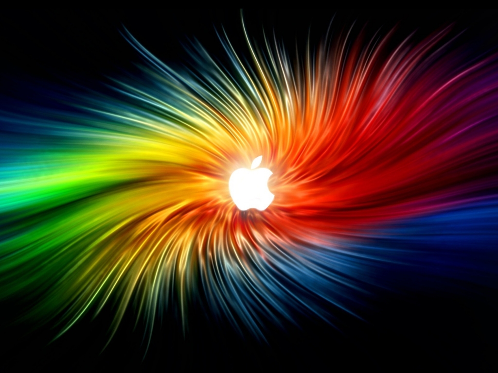 Apple Swirl for 1024 x 768 resolution