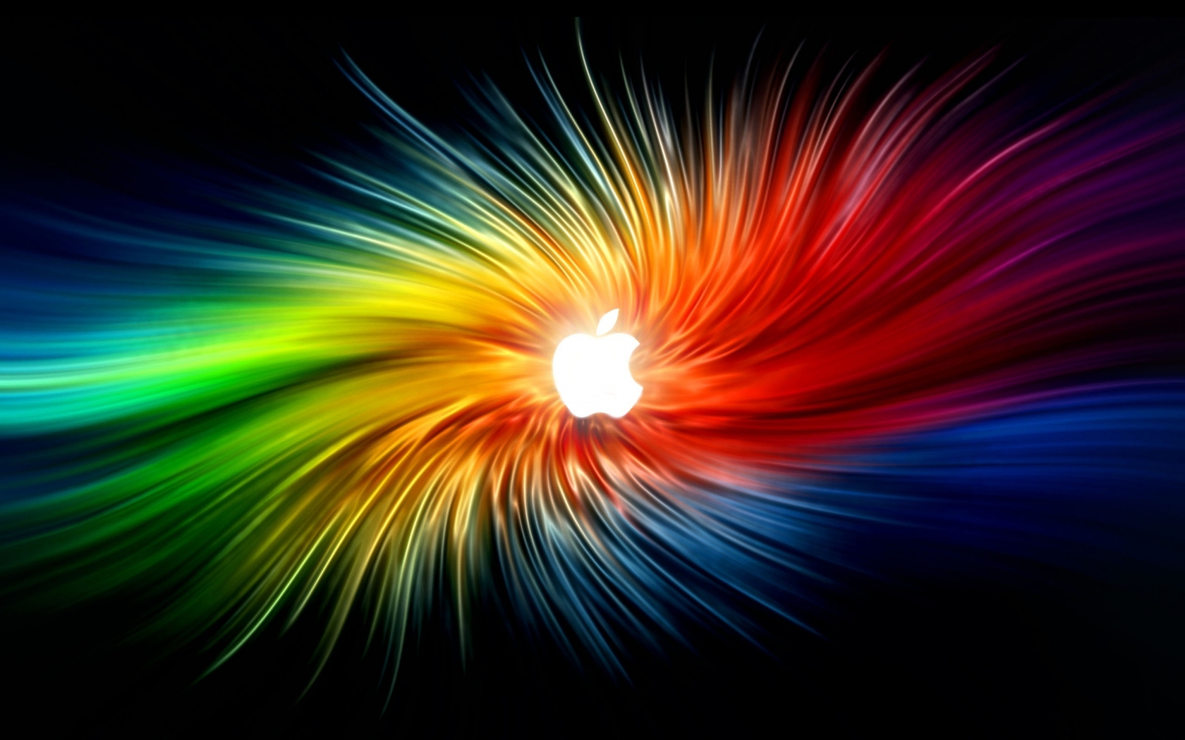 Apple Swirl for 1680 x 1050 widescreen resolution