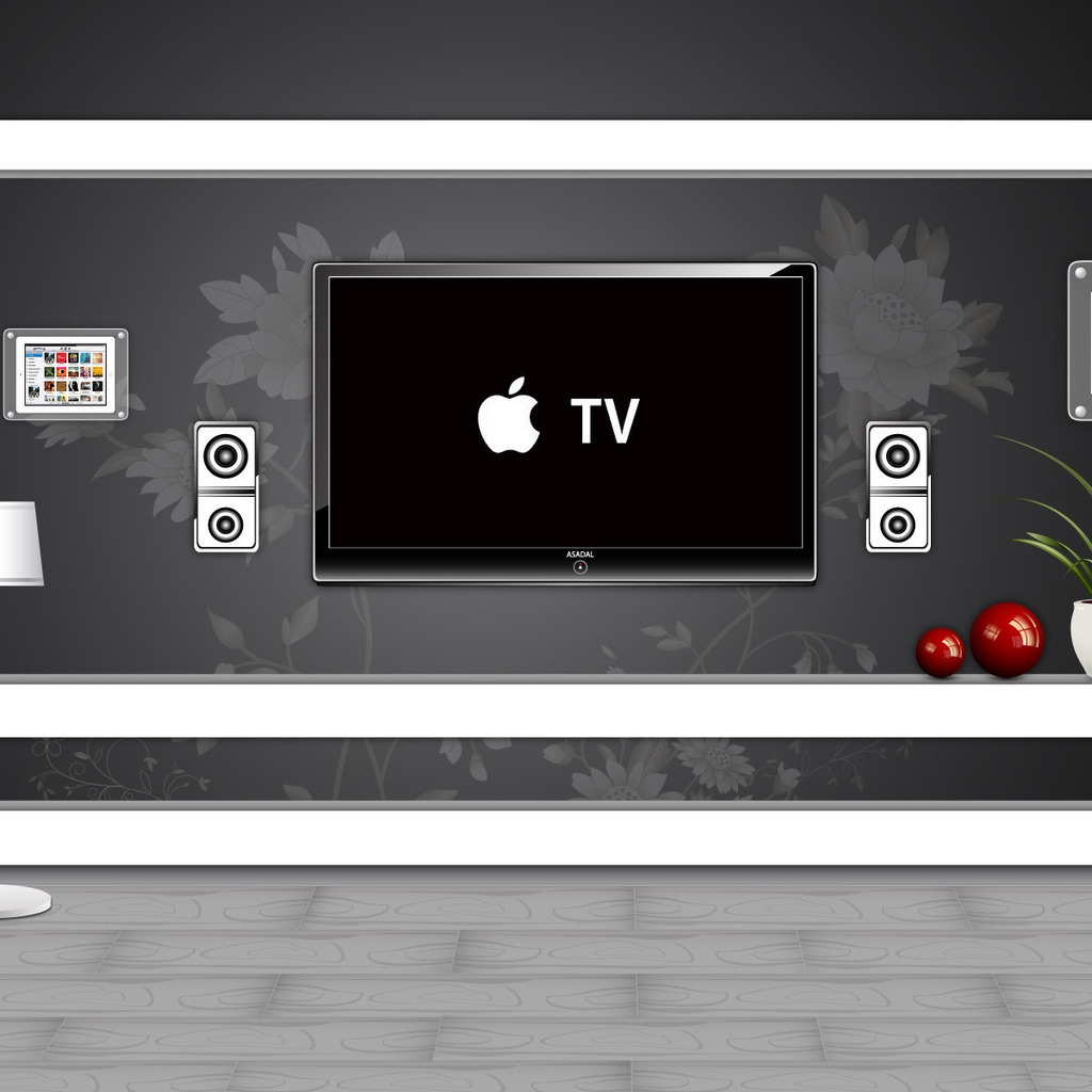 Apple TV for 1024 x 1024 iPad resolution