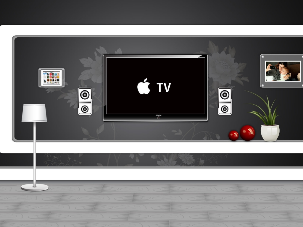 Apple TV for 1024 x 768 resolution