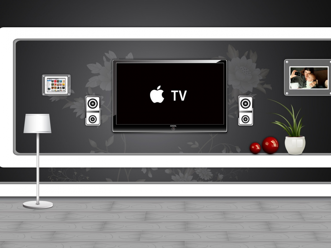 Apple TV for 1152 x 864 resolution