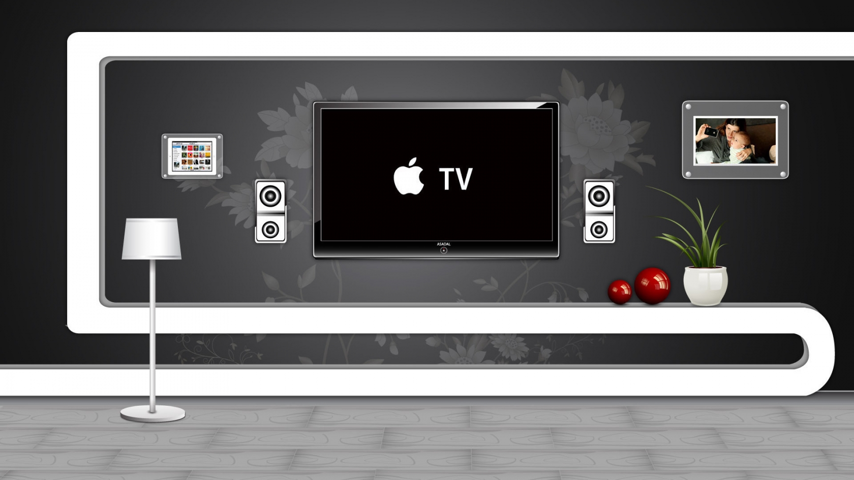 Apple TV for 1680 x 945 HDTV resolution
