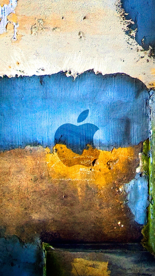Apple Wall Paint for 640 x 1136 iPhone 5 resolution