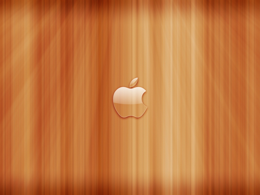 Apple Wood for 1024 x 768 resolution