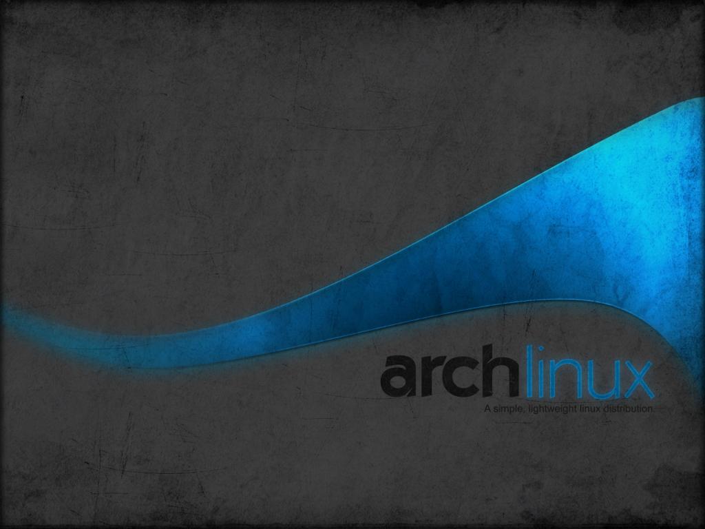 ArchLinux for 1024 x 768 resolution