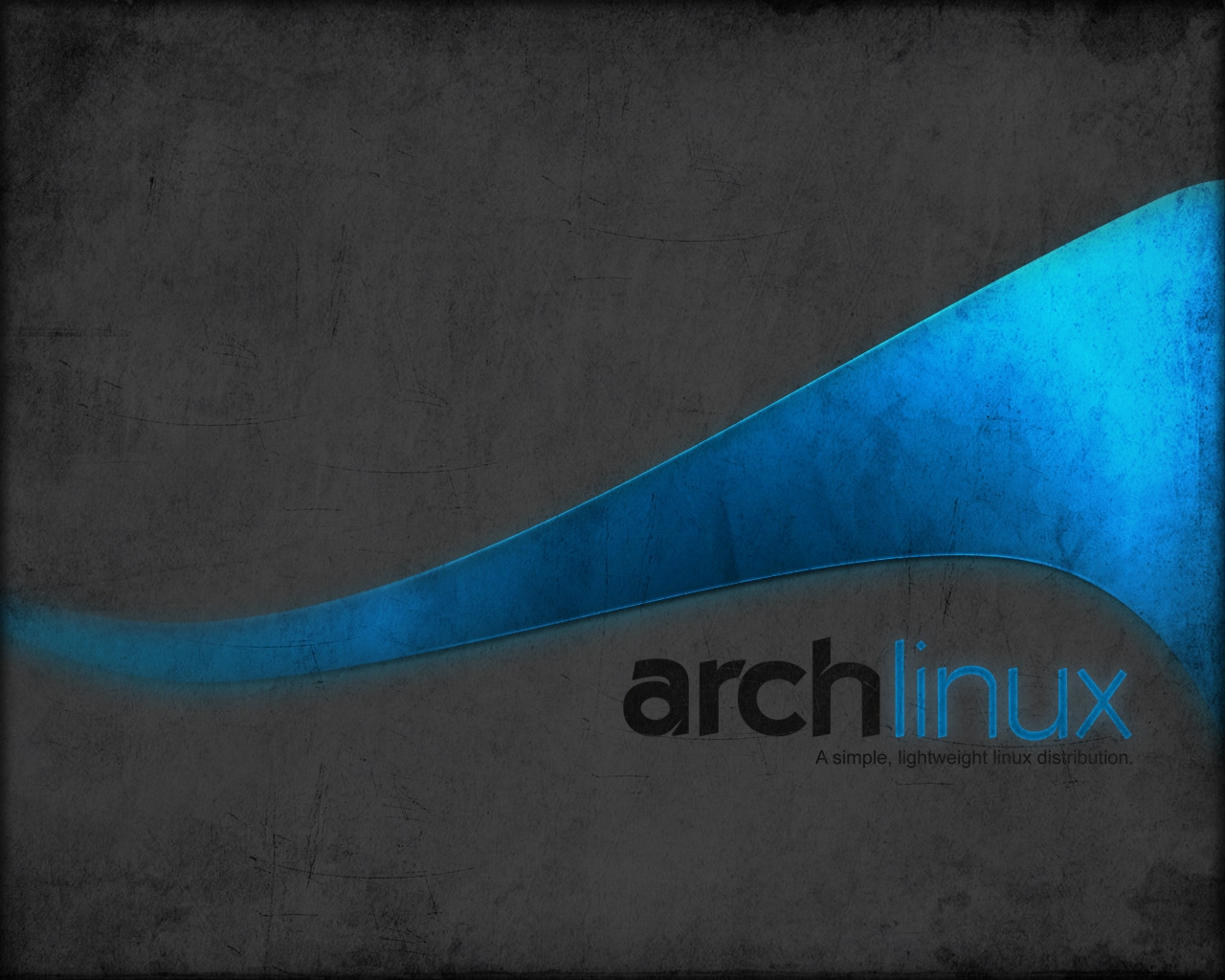 ArchLinux for 1280 x 1024 resolution