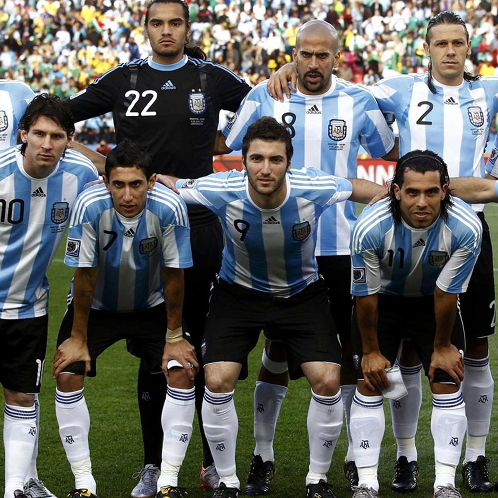 Argentina National Team for 1024 x 1024 iPad resolution