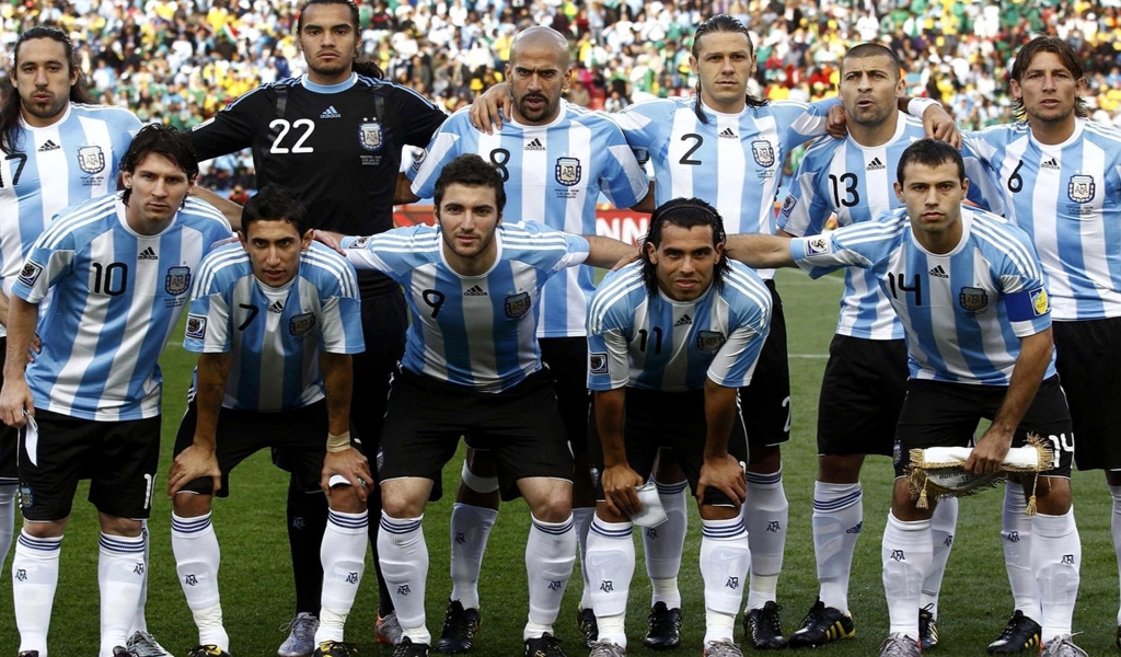 Argentina National Team for 1024 x 600 widescreen resolution