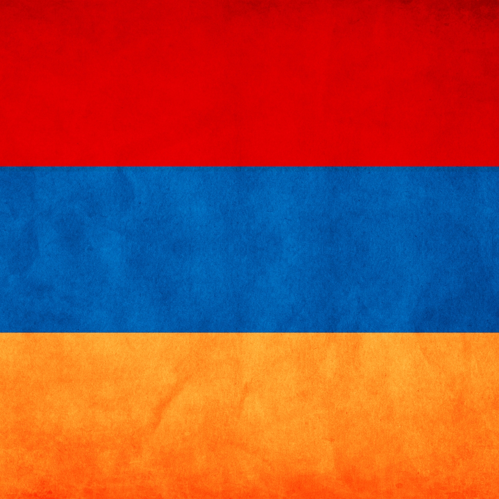 Armenia Flag for 1024 x 1024 iPad resolution