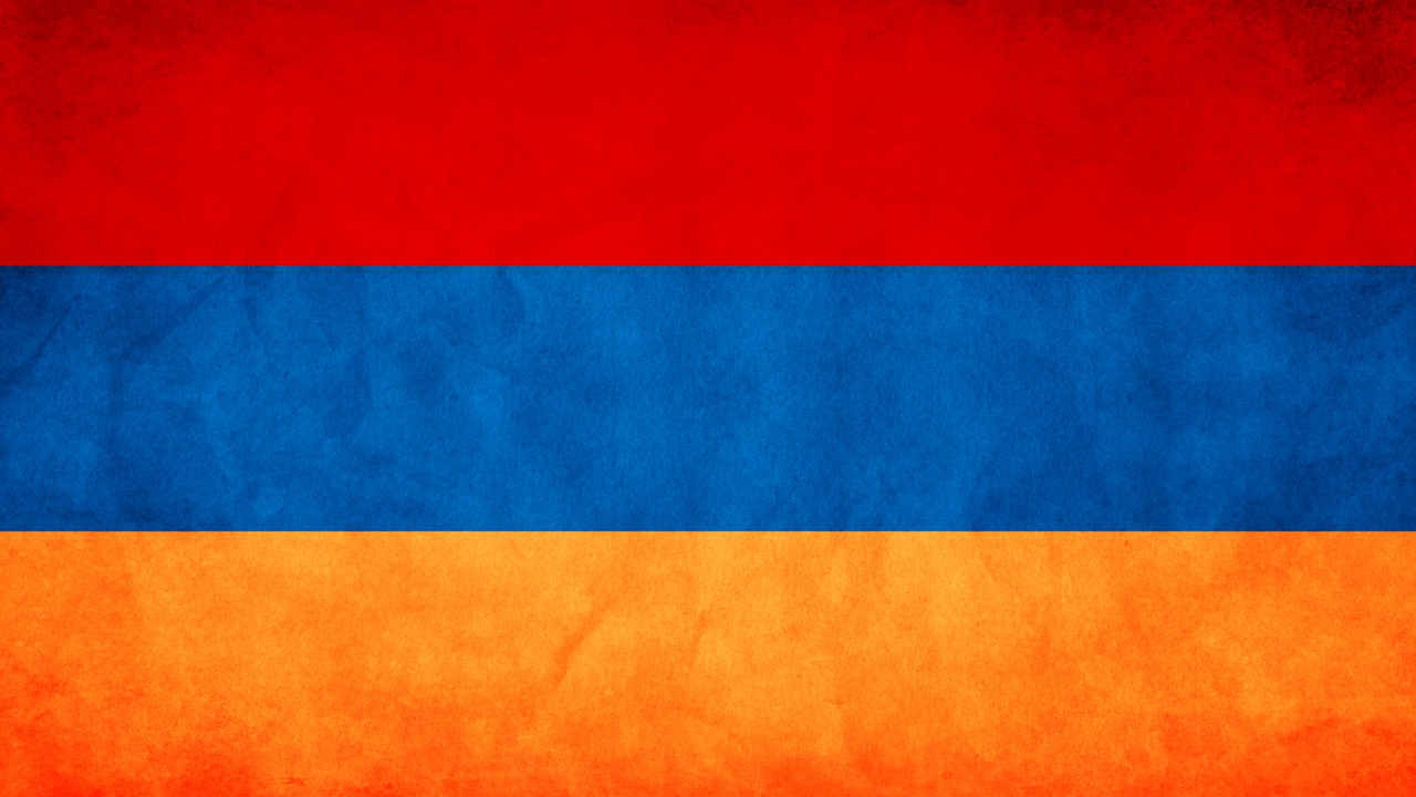 Armenia Flag for 1280 x 720 HDTV 720p resolution