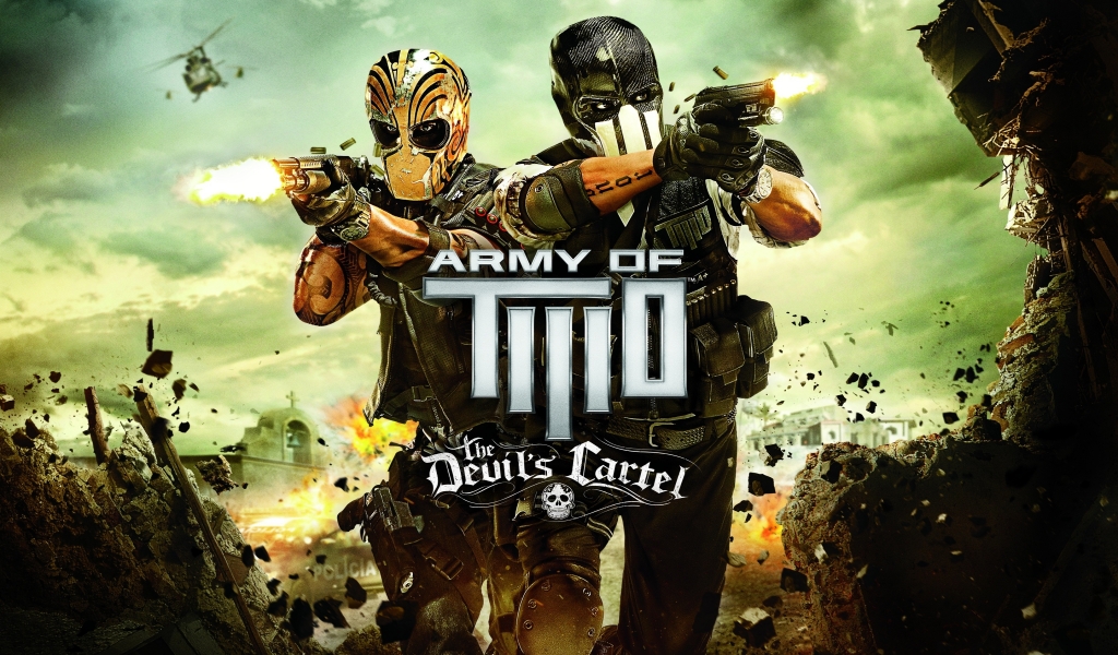 Army of Two The Devils Cartel for 1024 x 600 widescreen resolution