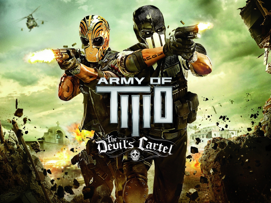 Army of Two The Devils Cartel for 1152 x 864 resolution