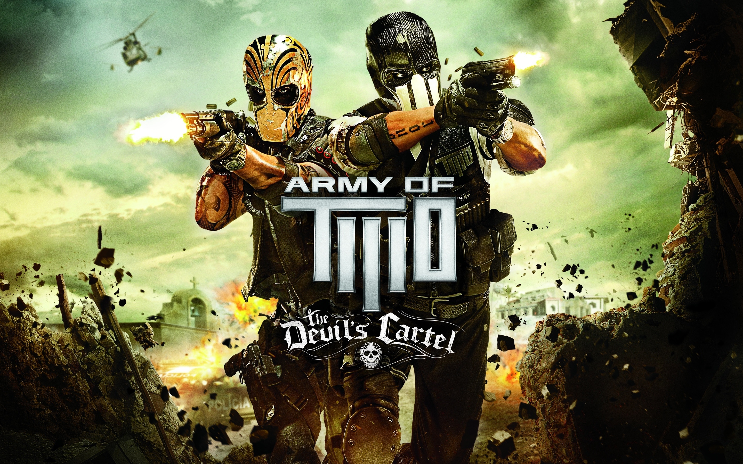 Army of Two The Devils Cartel for 2880 x 1800 Retina Display resolution