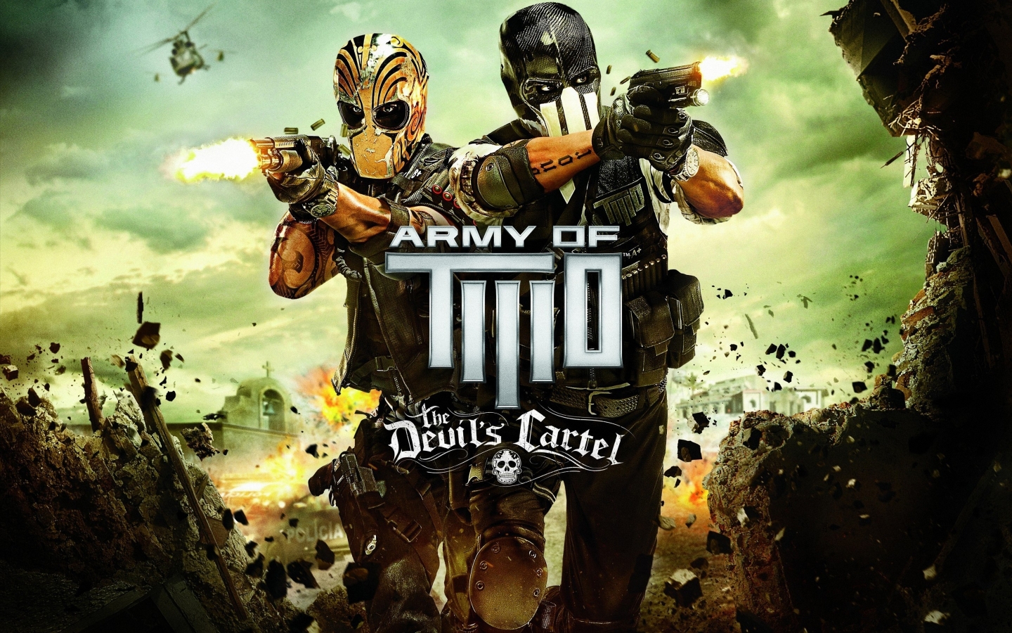 Army of TwoThe Devil's Cartel for 1440 x 900 widescreen resolution