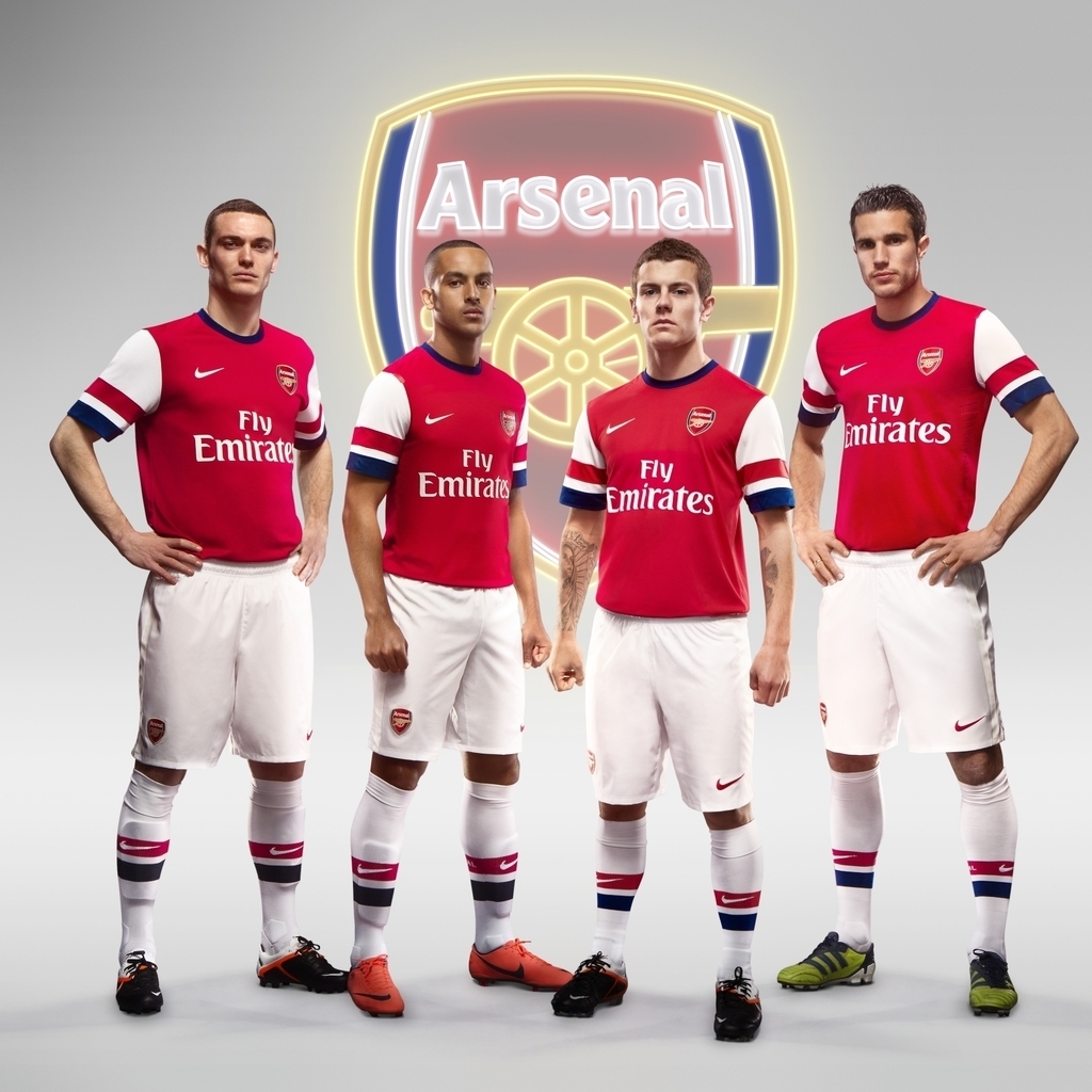 Arsenal Football Club for 1024 x 1024 iPad resolution