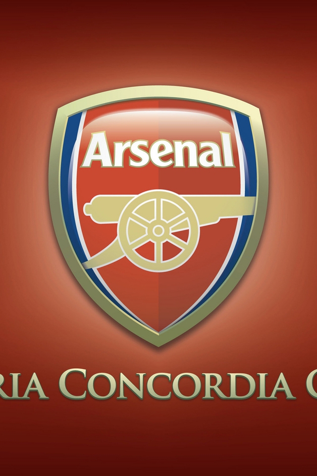 Arsenal Logo for 640 x 960 iPhone 4 resolution