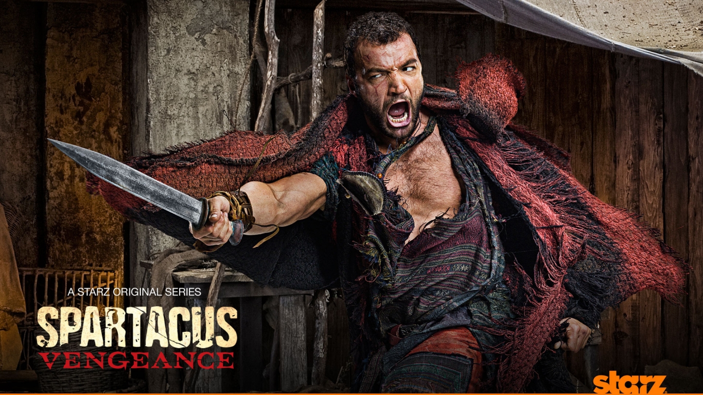 Ashur Spartacus Vengeance for 1366 x 768 HDTV resolution