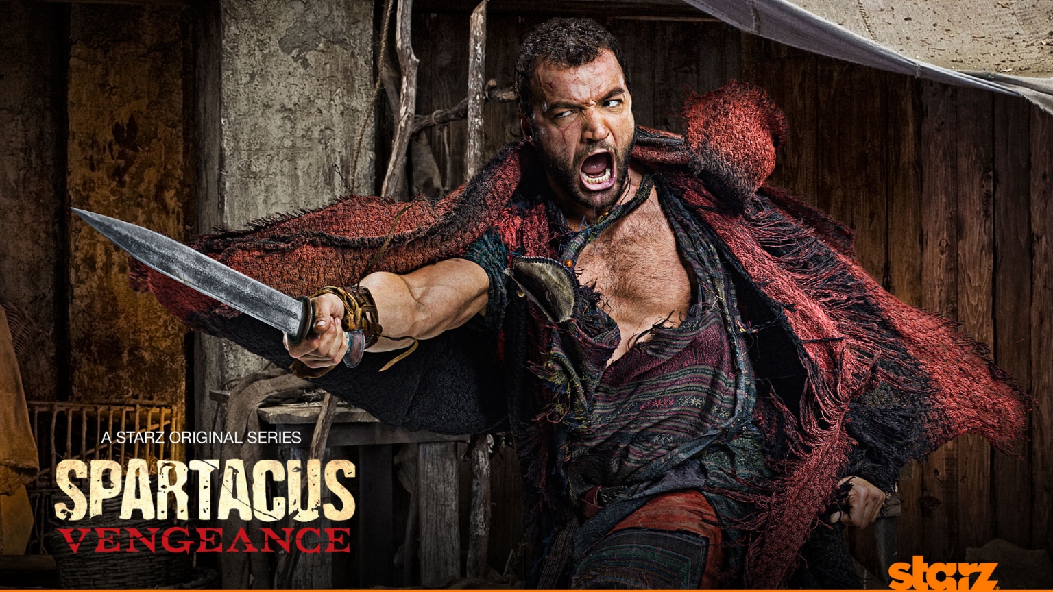 Ashur Spartacus Vengeance for 1536 x 864 HDTV resolution