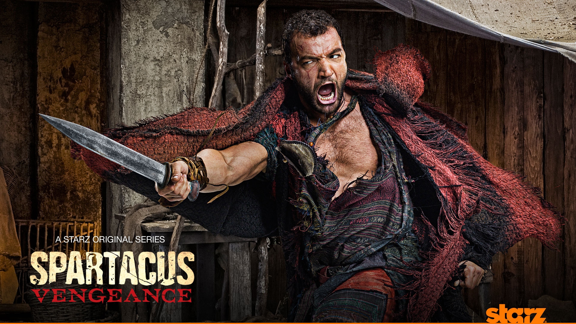 Ashur Spartacus Vengeance for 1920 x 1080 HDTV 1080p resolution