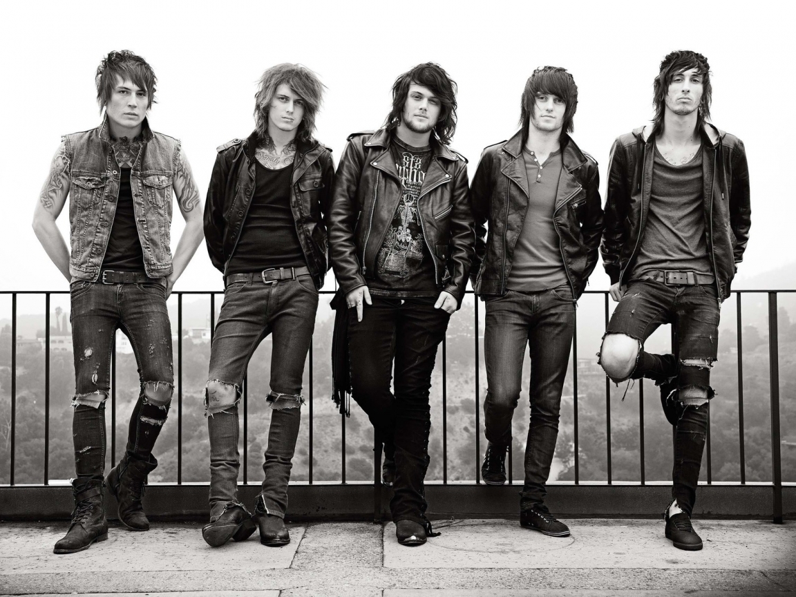 Asking Alexandria for 1152 x 864 resolution