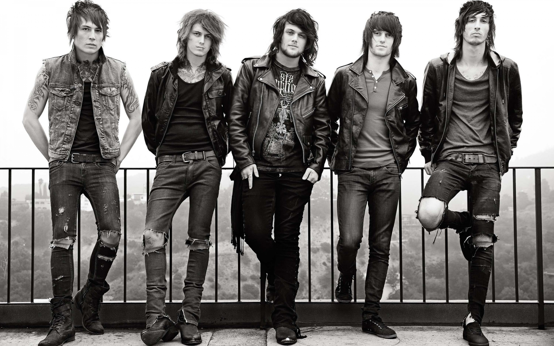 Asking Alexandria for 1920 x 1200 widescreen resolution