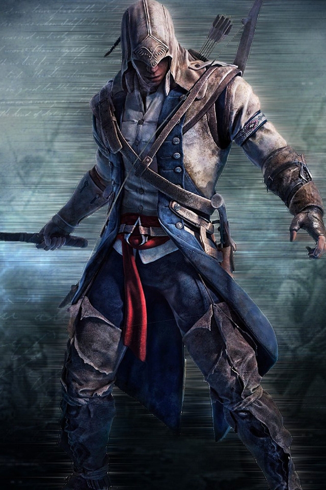Assasins Creed 3 for 640 x 960 iPhone 4 resolution