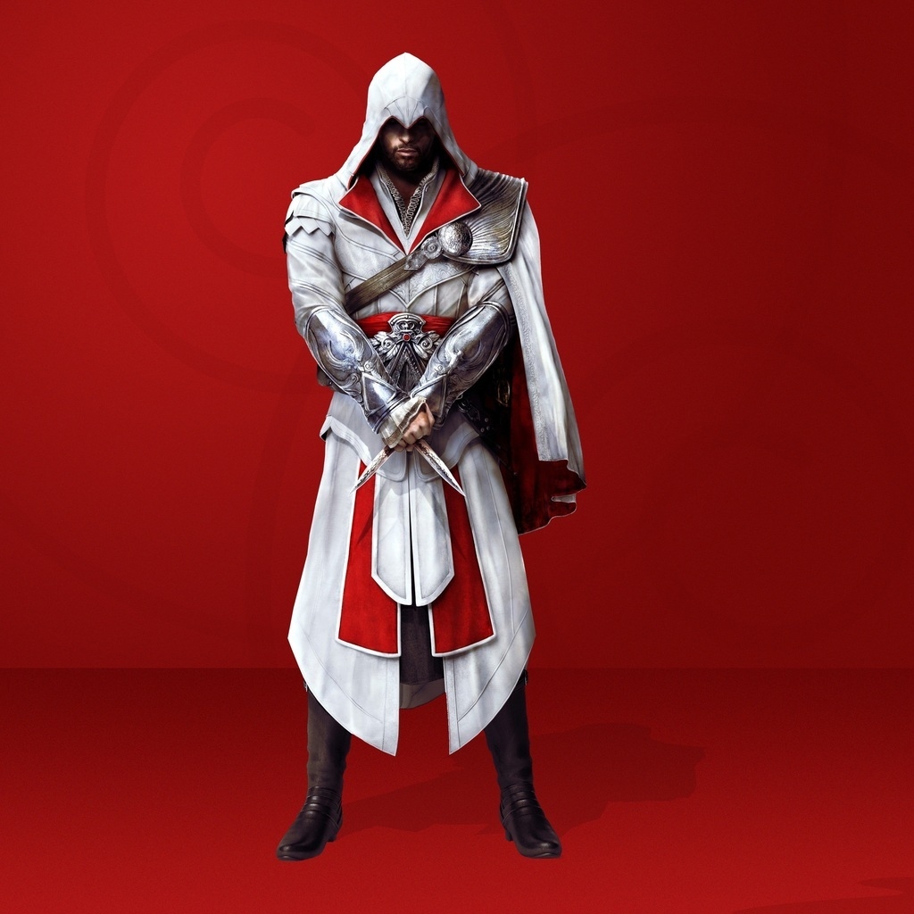 Assassin Creed 2 Person for 1024 x 1024 iPad resolution