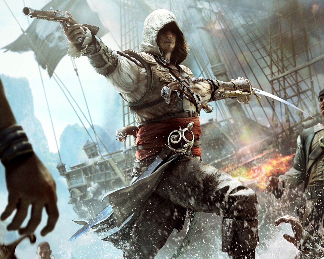 Assassin Creed 4 for 1280 x 1024 resolution