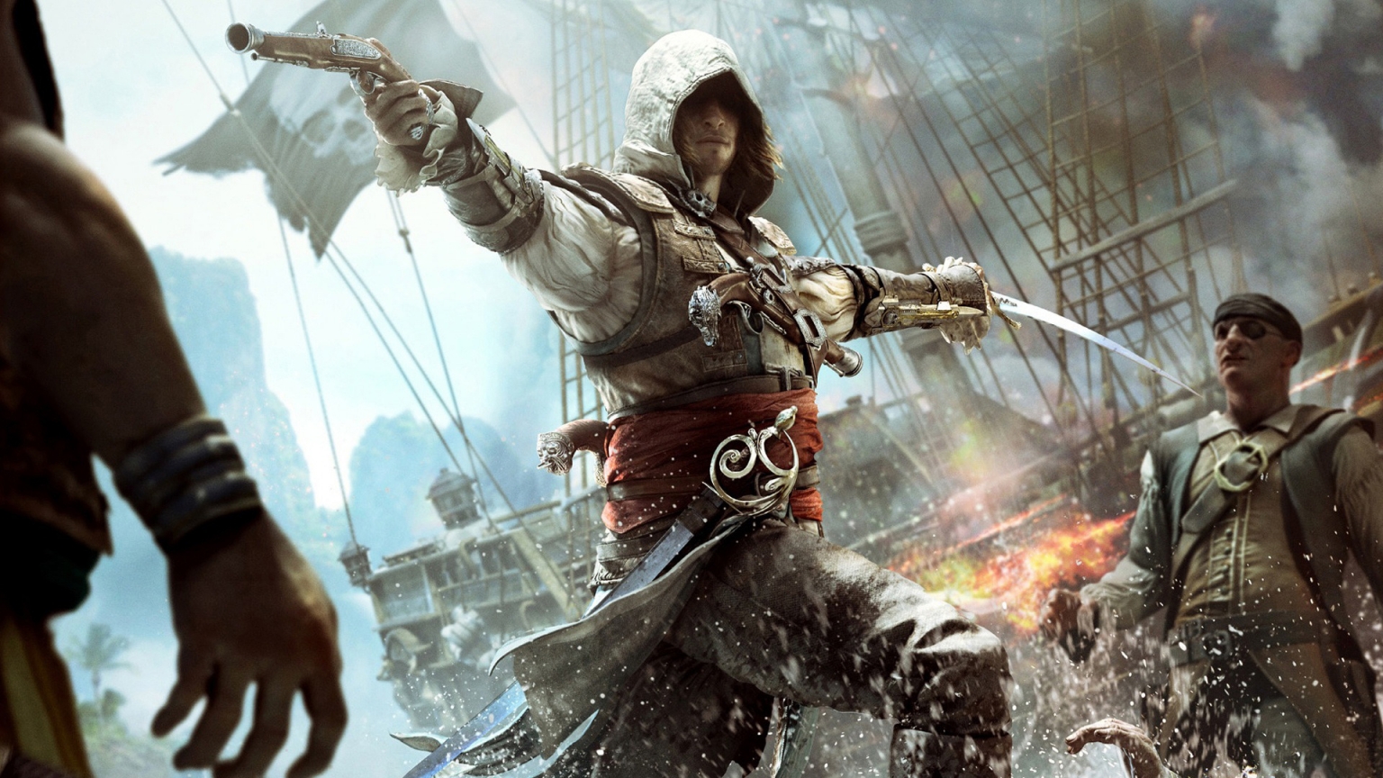 Assassin Creed 4 for 1536 x 864 HDTV resolution