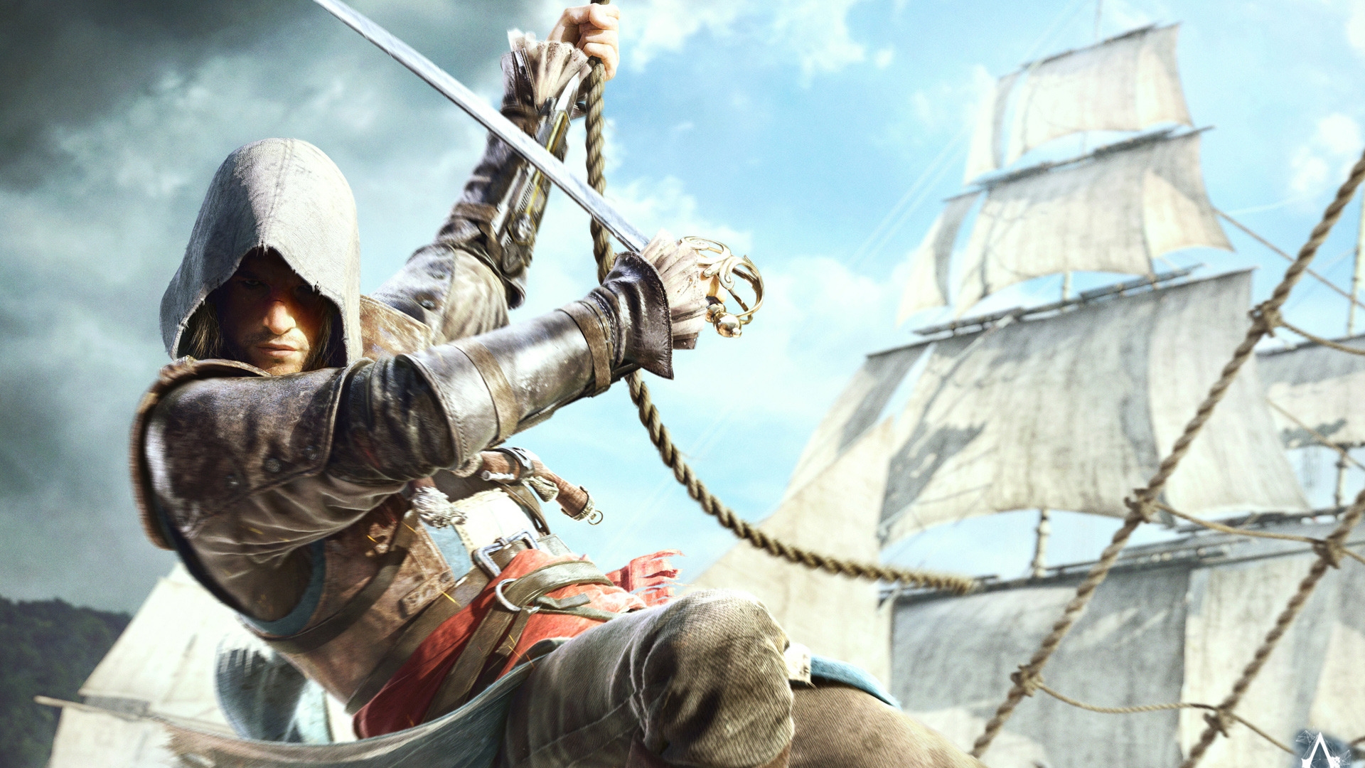 Assassin Creed 4 Black Flag for 1920 x 1080 HDTV 1080p resolution