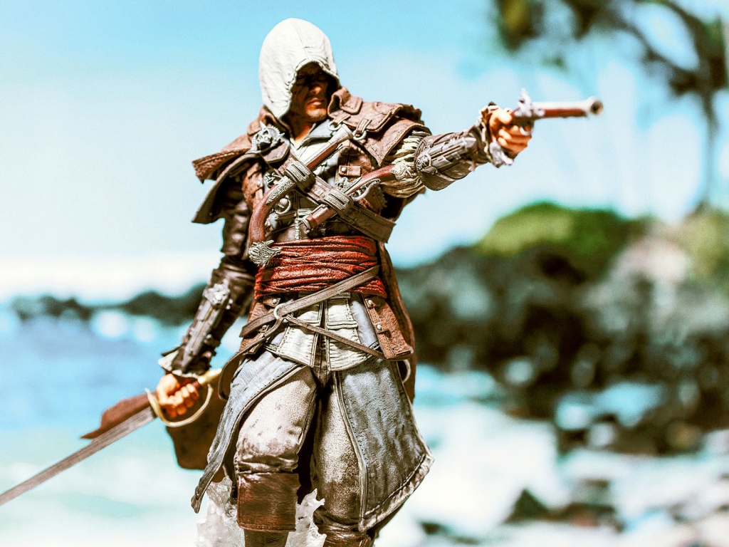 Assassin Creed Black Flag Character for 1024 x 768 resolution