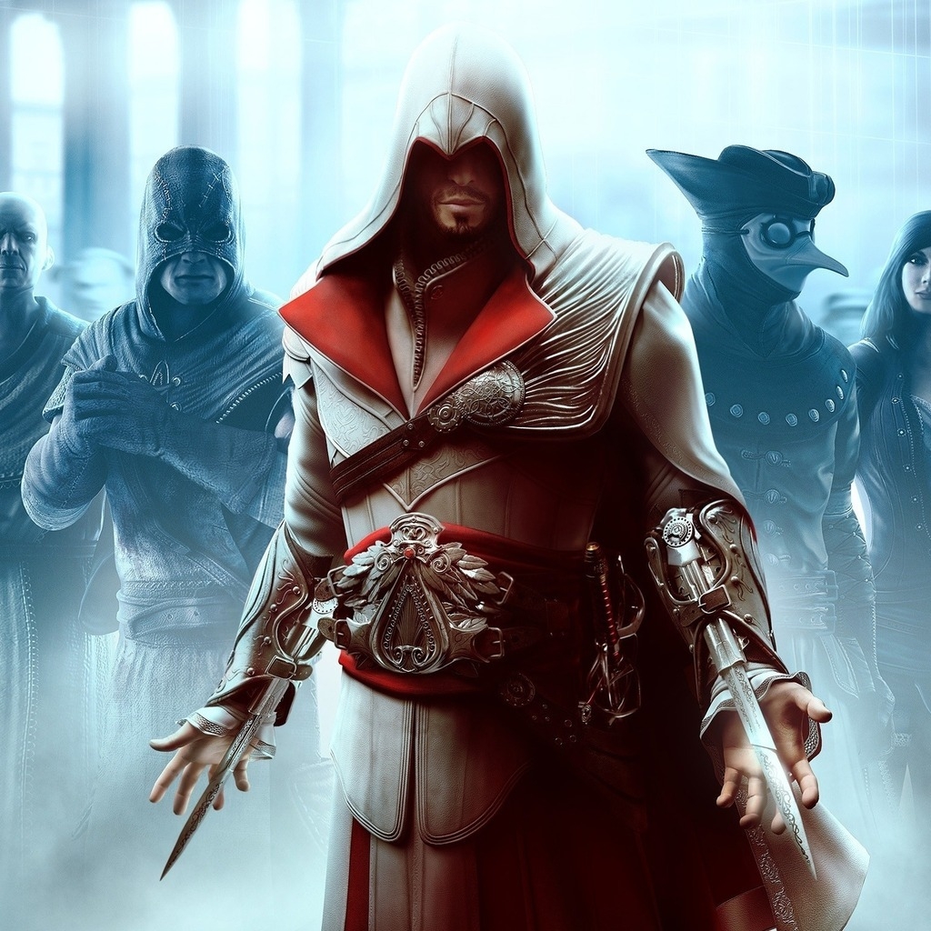 Assassin Creed Characters for 1024 x 1024 iPad resolution