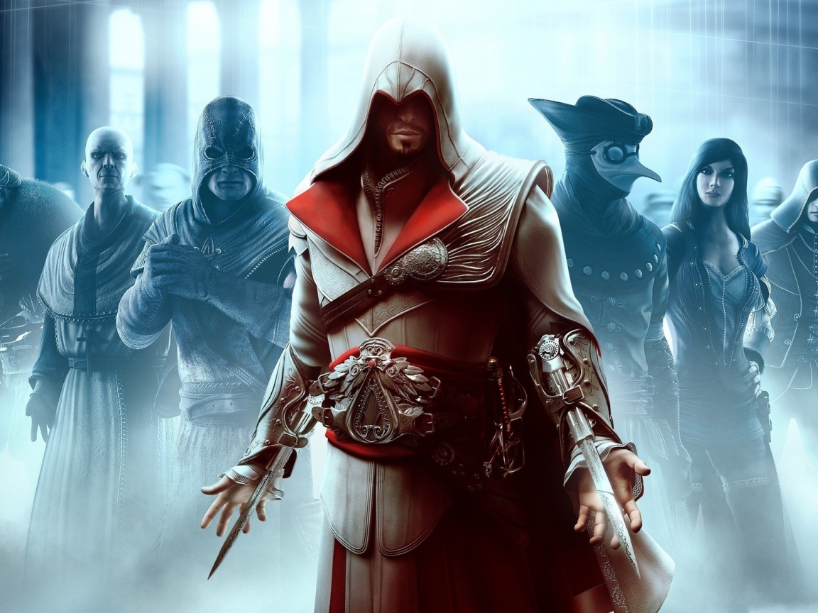 Assassin Creed Characters for 1152 x 864 resolution