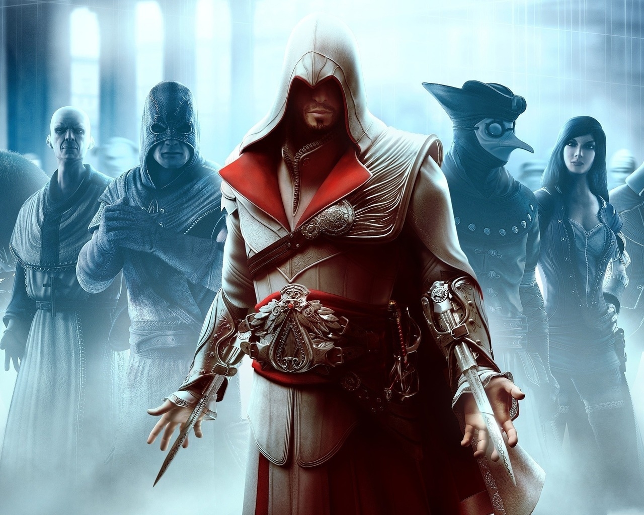 Assassin Creed Characters for 1280 x 1024 resolution